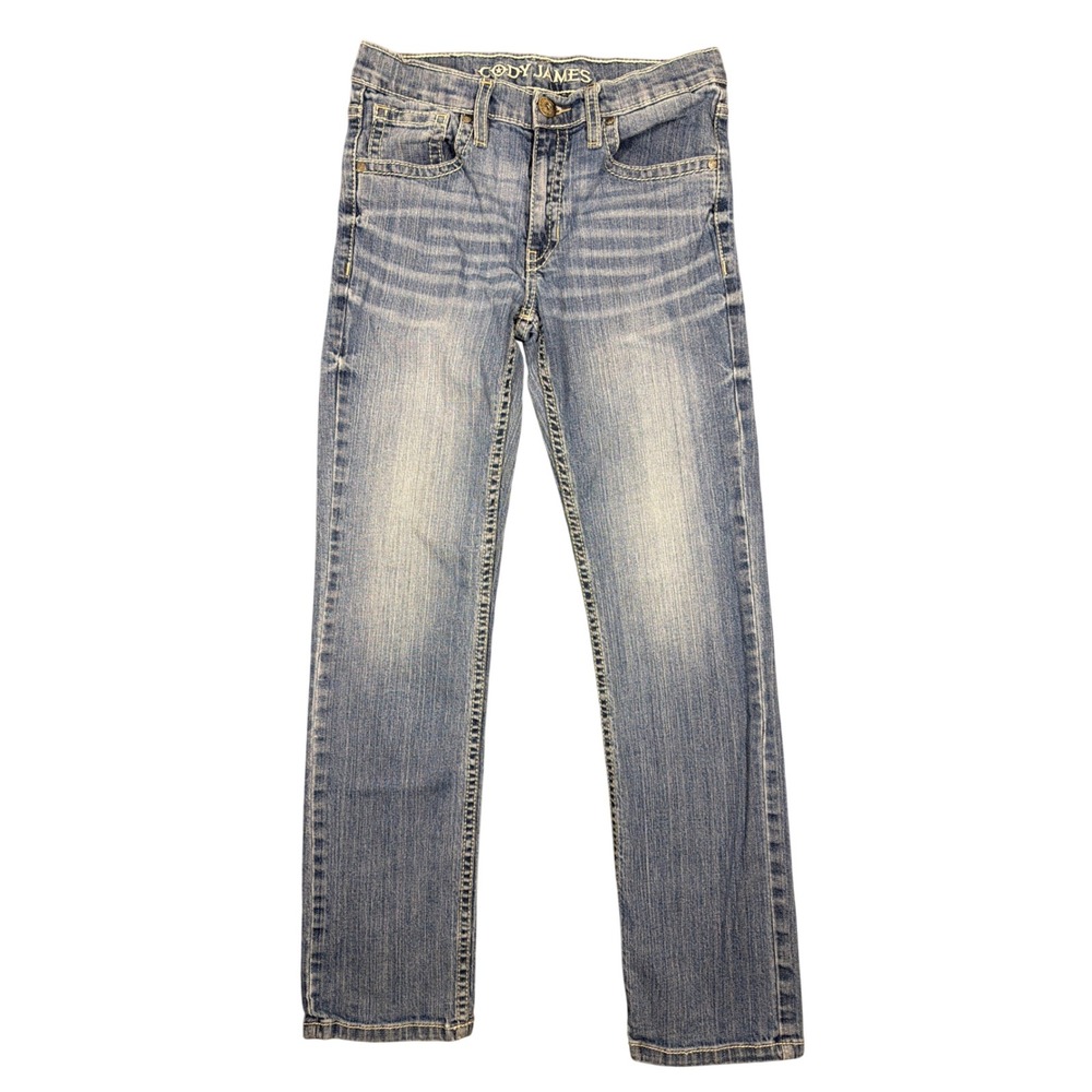 Cody James Girls Straight Leg Western Denim Jeans Blue Size 16‎ RN138823
